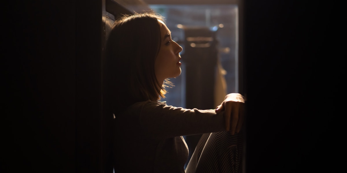 Why I Wish My Father-In-Law Was Dead sad woman sitting