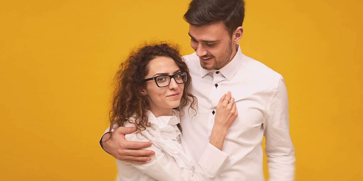 Why Wives With Taller Husbands Have Happier Marriages couple with height difference