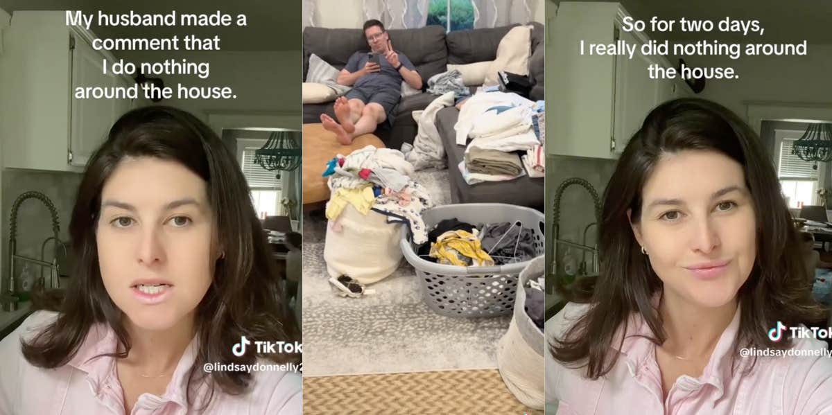 Lindsey Donnelly and husband on TikTok