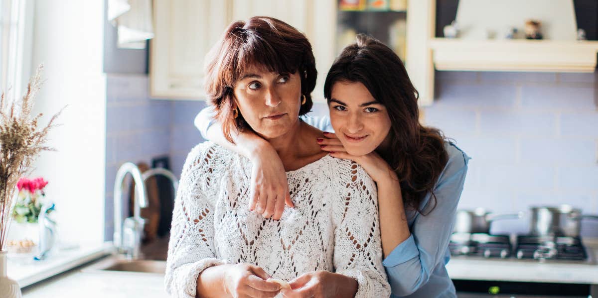 Woman Wonders If She’s Wrong For Telling Step-Daughter She’s ‘Lucky’ She Treats Her As Her Own Child Even Though She’s A ‘Burden’ Mom and daughter