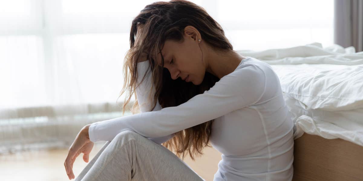 Woman's Boyfriend Said He Wasn't Attracted To Her Anymore After Sharing Her Childhood Sexual Abuse Woman upset
