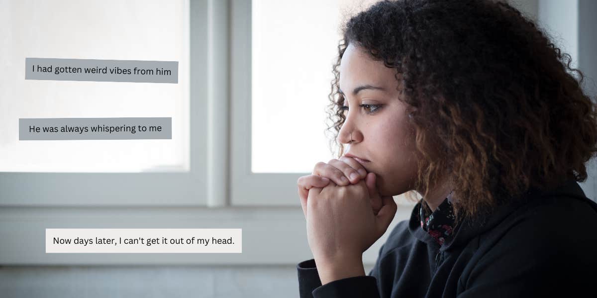 Woman Can't Stop Thinking About How Her Contractor Would Offer Her A Discount If She Slept With Him Woman upset