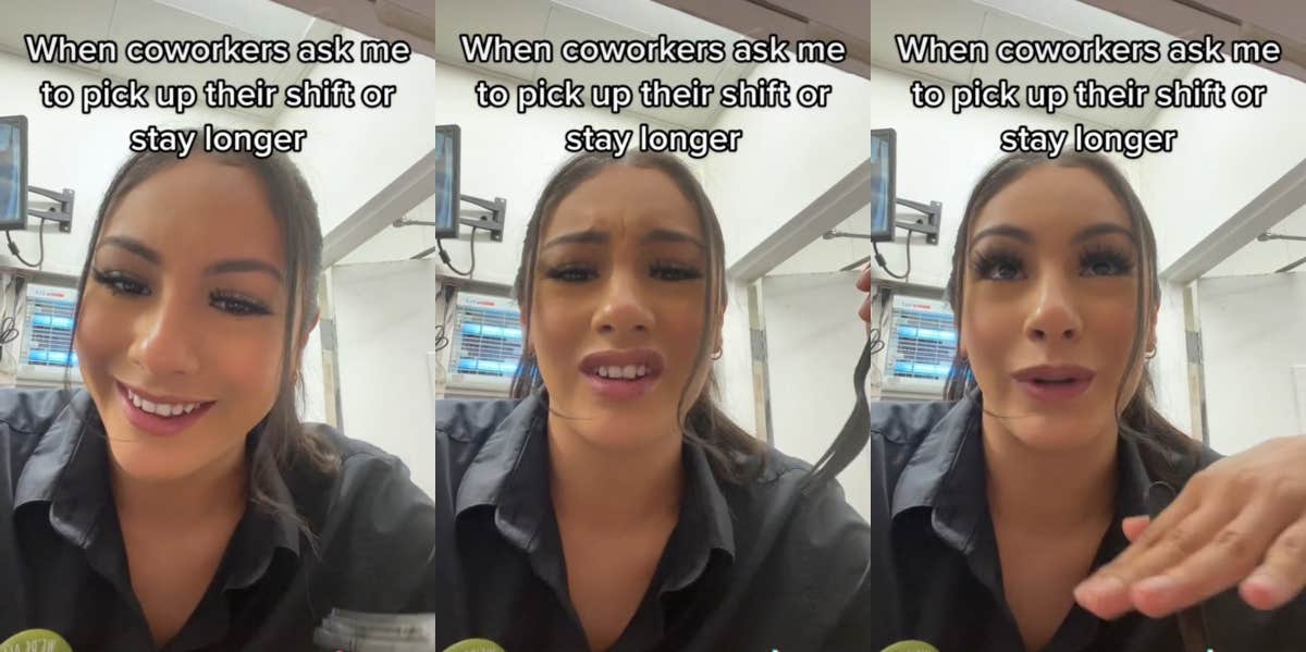 Covering coworkers shifts TikTok