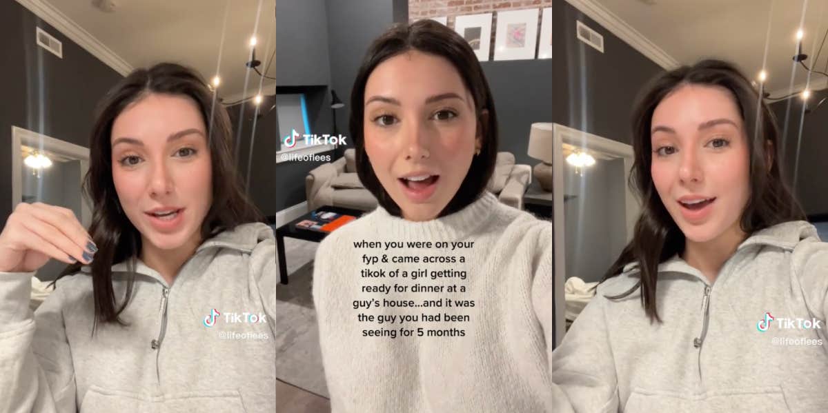 Woman Catches Boyfriend Cheating On Her While Watching Video Of A Girl Getting Ready For A Date At His House Liesel Julsrud