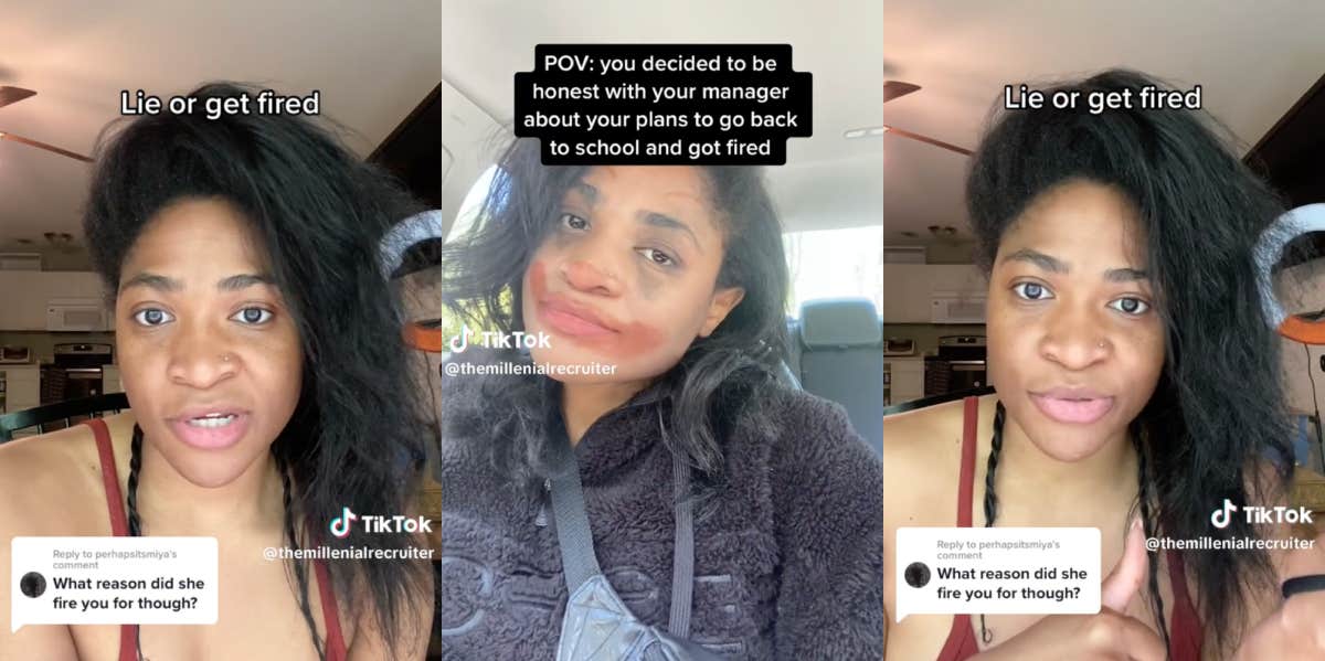 Woman Reveals She Was Fired After Telling Her Boss That She Plan On Going Back To College Despite Being A 'Top Performing Employee' Elisa
