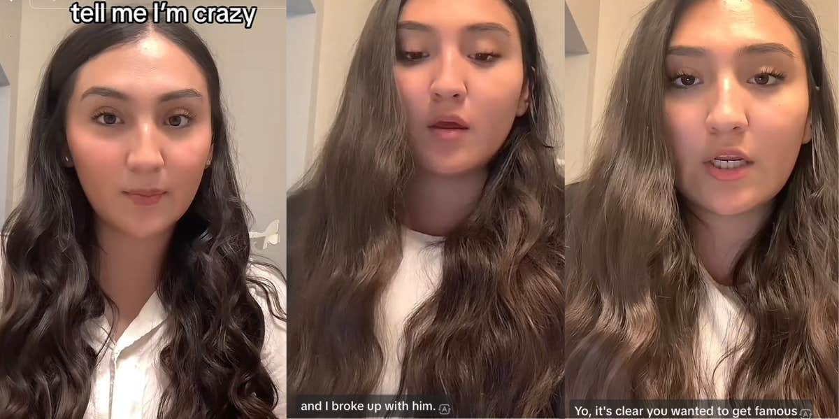 Woman Accuses Boyfriend Of Gaslighting Her After An Image Of A Baseball Game Convinced Her He Was Cheating Woman gaslighted by her cheating boyfriend TikTok