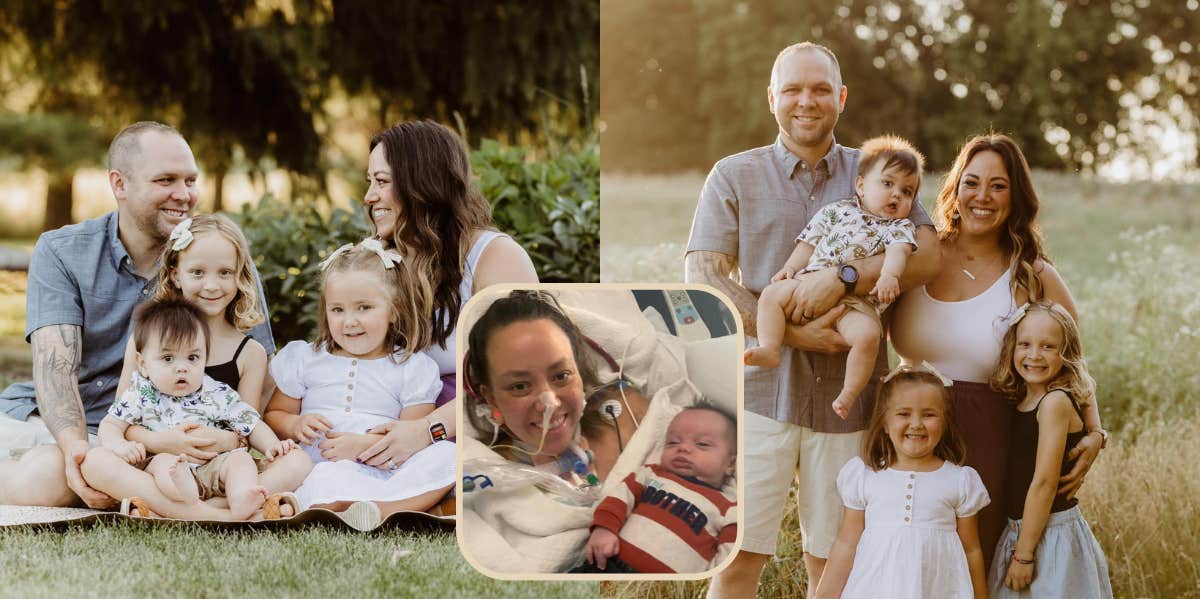 Woman Whose Husband Refused To Take Her Off Of Life Support Wakes Up Two Months Later To Hug Her Newborn Son Carver family, Autumn Carver in the hospital with COVID-19