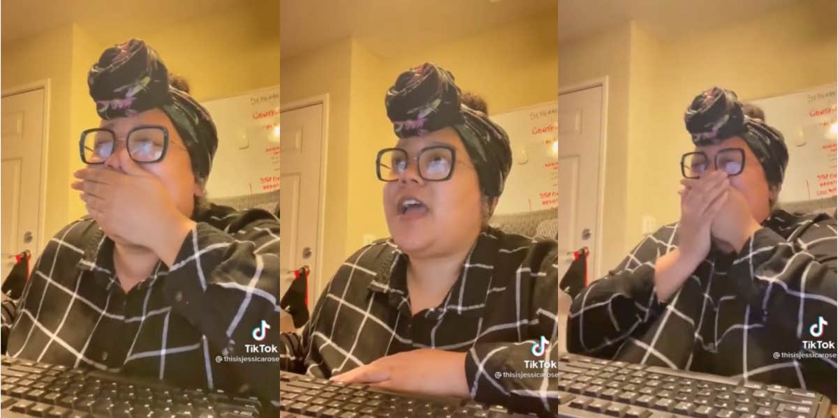A woman recorded herself quitting a job and her co-workers' reactions.
