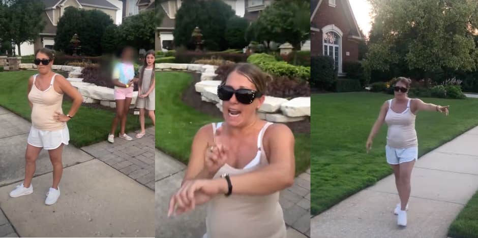 Woman Makes Little Girls Cry After Saying ‘Something Don’t Smell Right’ After Spotting Them Watering Neighbor’s Flowers Woman interrogates little girls watering flowers