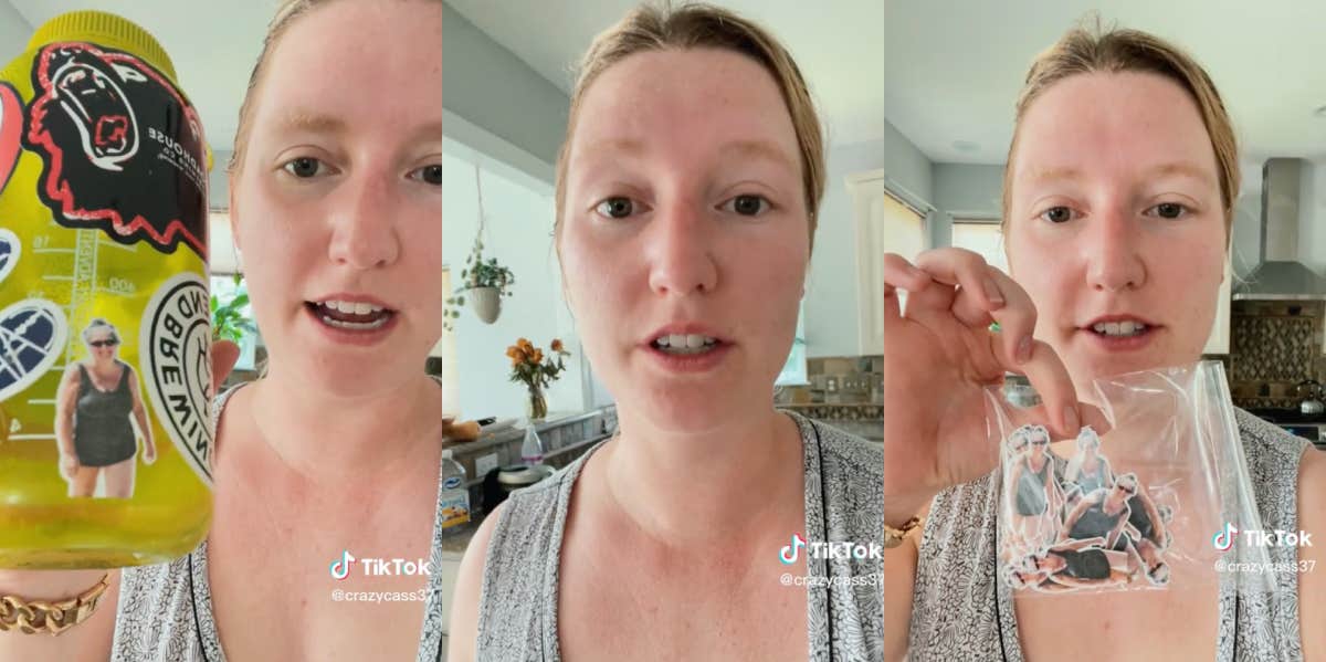 Daughter Who Lost Her Mom Reveals She Printed Out 200 Stickers Of Her In A Bathing Suit Cassie