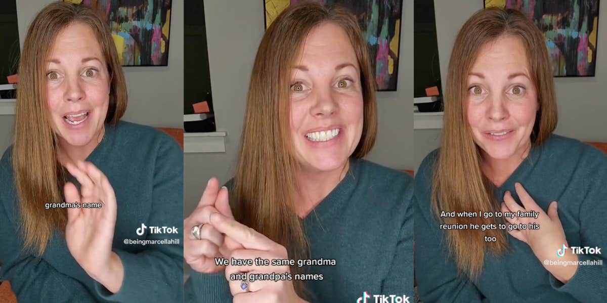 Woman Finds Out She Accidentally Married Her Cousin While Looking For Baby Names TikToker Marcella Hill