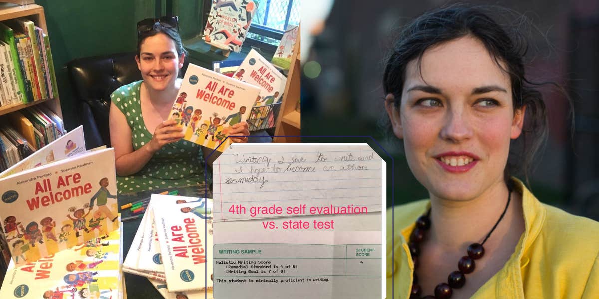 In The 4th Grade, A Woman Received ‘Minimally Proficient’ On A Standardized Test For Writing — Now She’s A Successful Published Author Alex Penfold author