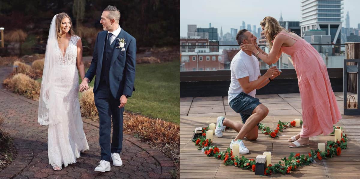 Marisa Skolnick and Matt Berson wedding and proposal photos