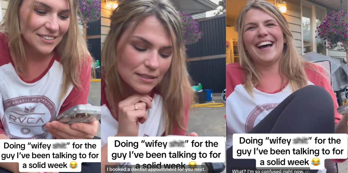 tiktoker @mammaalivinn plays prank on date