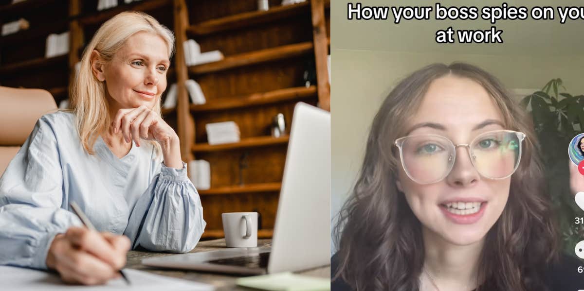 Woman Explains How Employees Can Tell If Their Boss Is Spying on Them At Work boss, spying, employee
