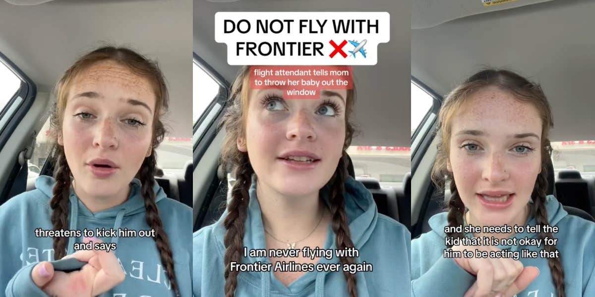 Woman Says Flight Attendant Threatened To Throw A Mother's Crying Baby Out The Plane Window Nicole