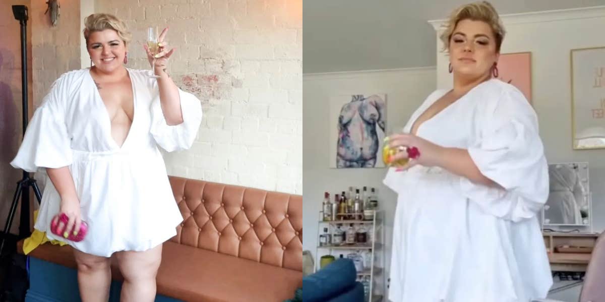 Woman Accused Of Being An 'Attention-Seeker' For Dress She Wore To A Wedding Lacey Jade Christie