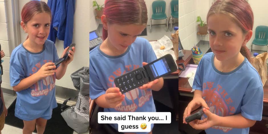 Woman Buys Daughter Flip Phone As First To Teach Her A Lesson Woman teaches daughter lesson by gifting her flip phone as first phone