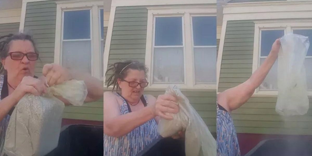 Woman Throws Ashes Of Her Abusive Husband In The Trash After His Death