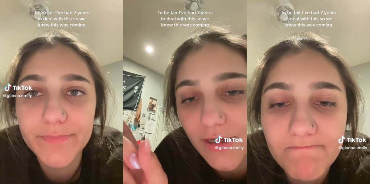 Woman's Video Joking 40 Minutes After Her Dad's Death Divides Viewers Grief TikTok