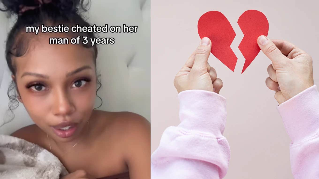 Woman Whose Best Friend Cheated On Her Boyfriend Says She No Longer Has A Bestie woman on instagram, broken heart