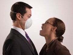 Community: Is Bad Breath Ruining Your Love Life? woman with bad breath
