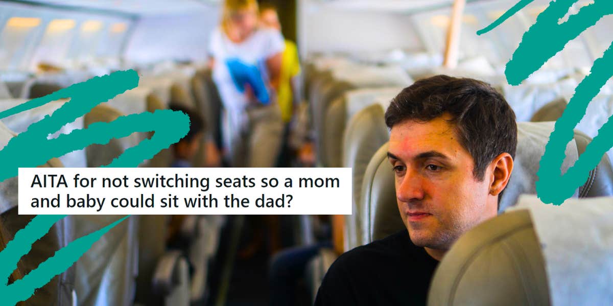 woman wont move on plane aita