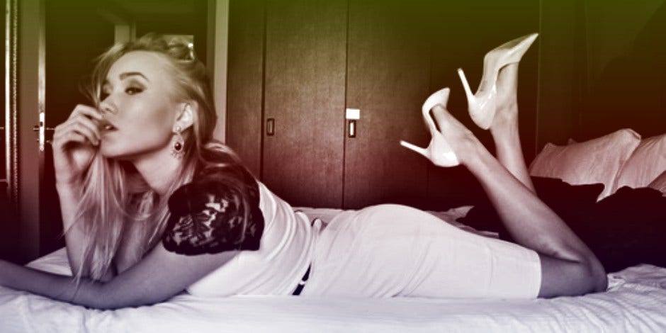 woman on bed woman on bed