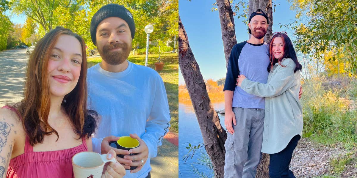 Woman's Tweet About Spending Quality Time With Husband Causes Backlash Online Woman with her husband