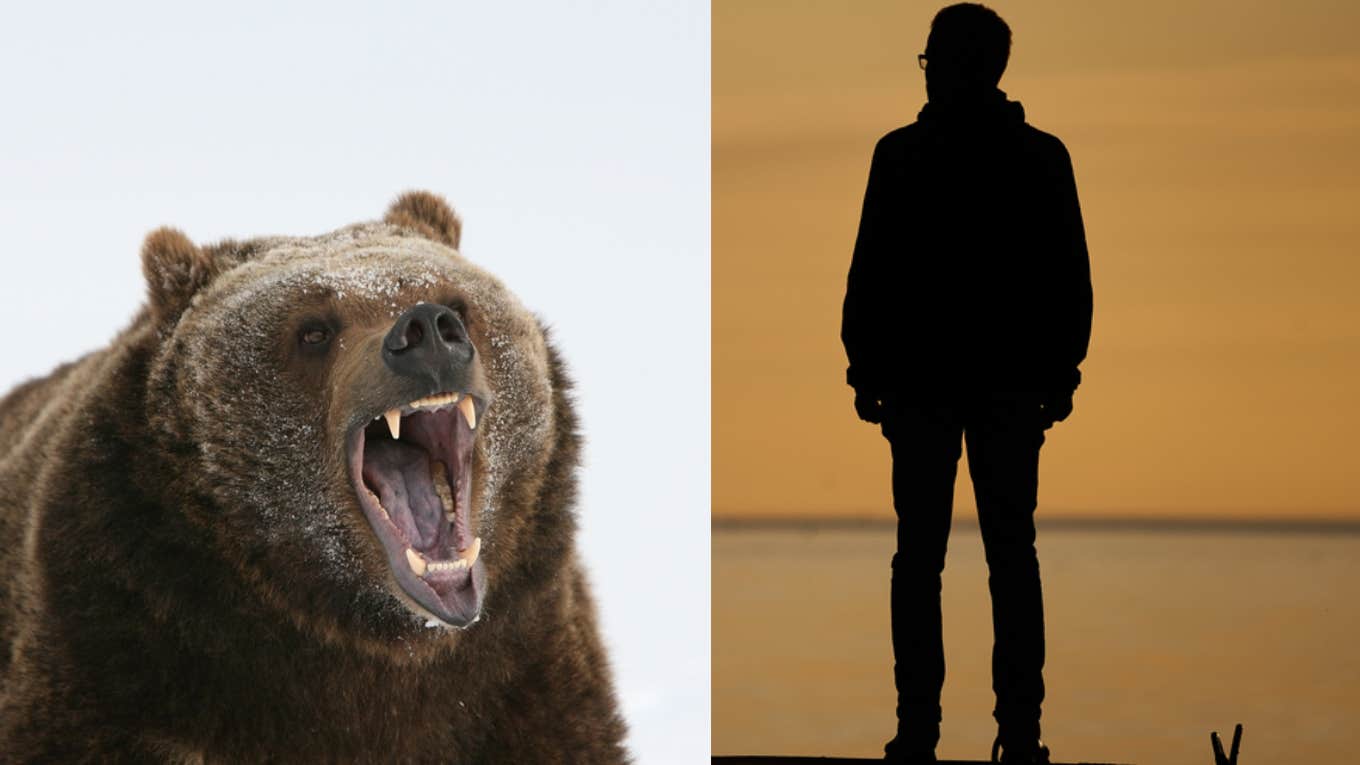 man, bear, women, fear 