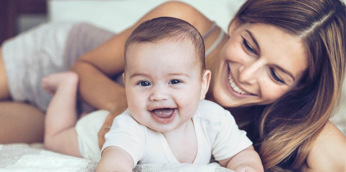 Woman Are Opting To Get Pregnant By Dead Men woman and baby