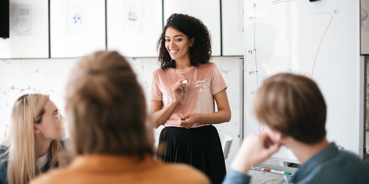 woman leader in the boardroom