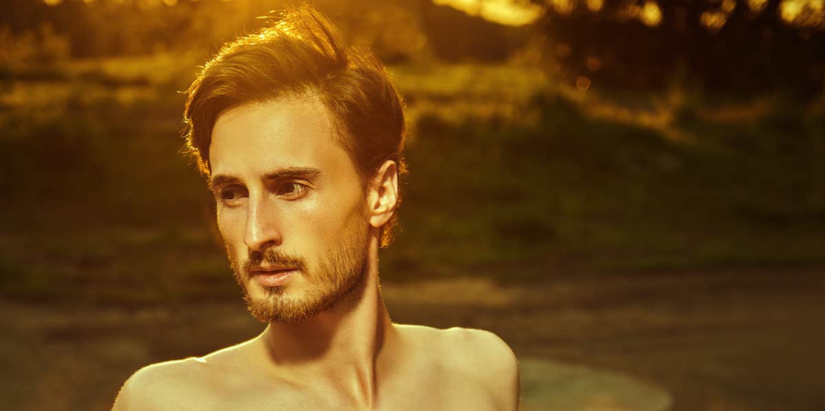 Women Prefer A Good Heart Over A Good Body, Says Science man sitting in the sunshine