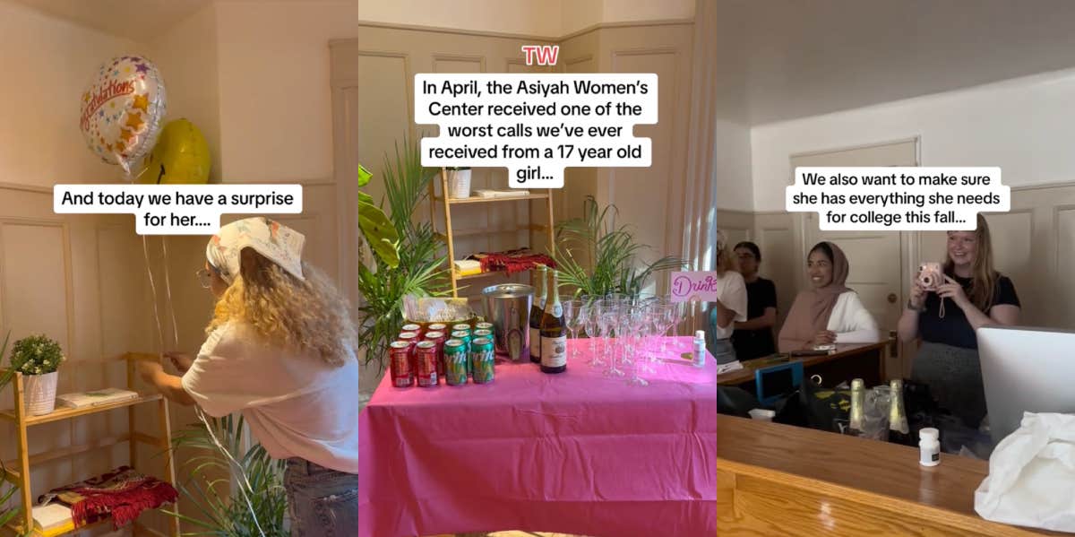 Women's Shelter Throws Barbie-Themed Party For 17-Year-Old Who Was Rescued From Being Married Off Asiyah Women's Center party