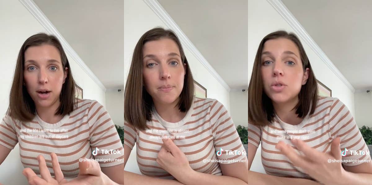 Mom Explains Why She Is A Working Parent And Doesn't Stay Home With Her Children Despite Paying $5k A Month For Childcare Paige Turner