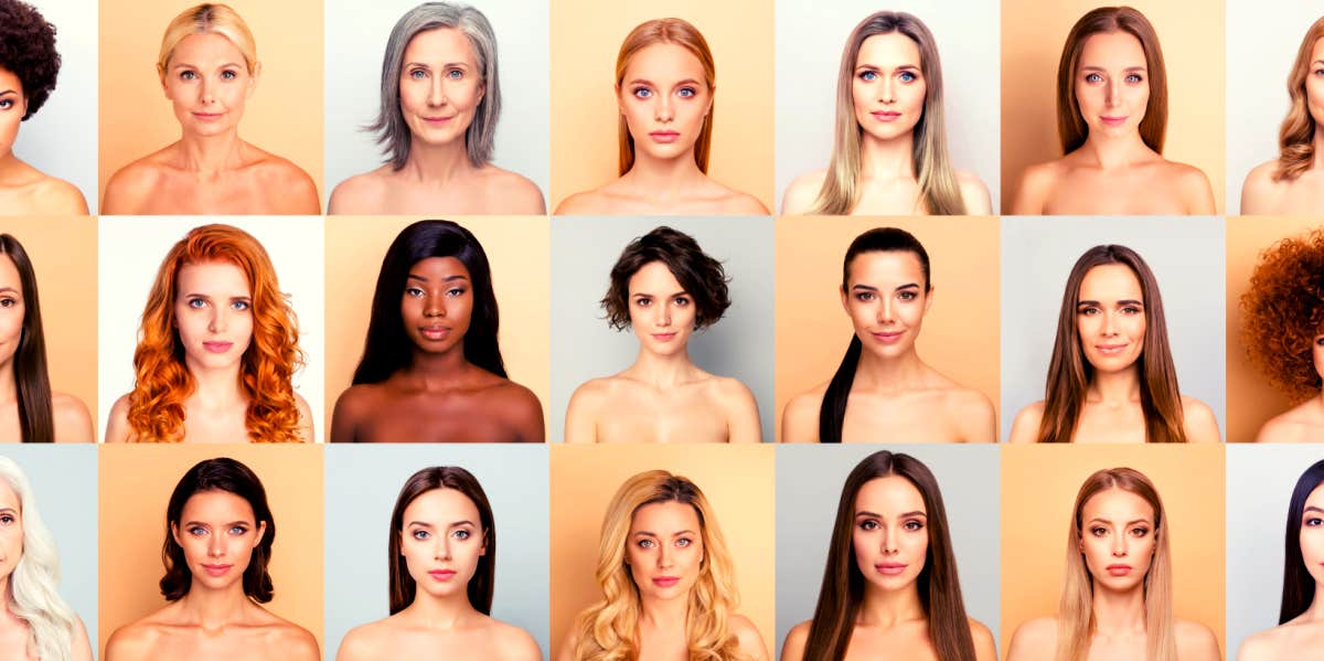 The World's Most Desirable Face, According To A Plastic Surgeon women from around the world with desirable faces