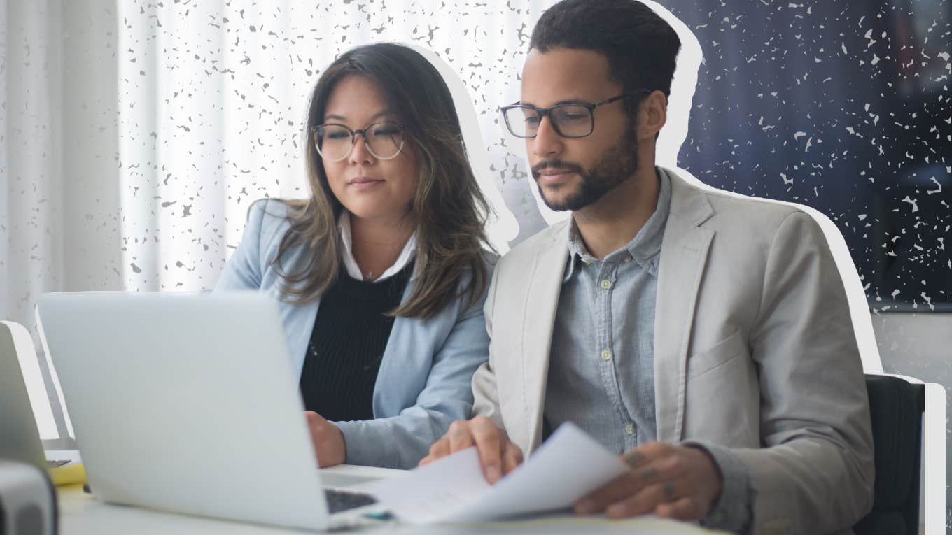 couple working together