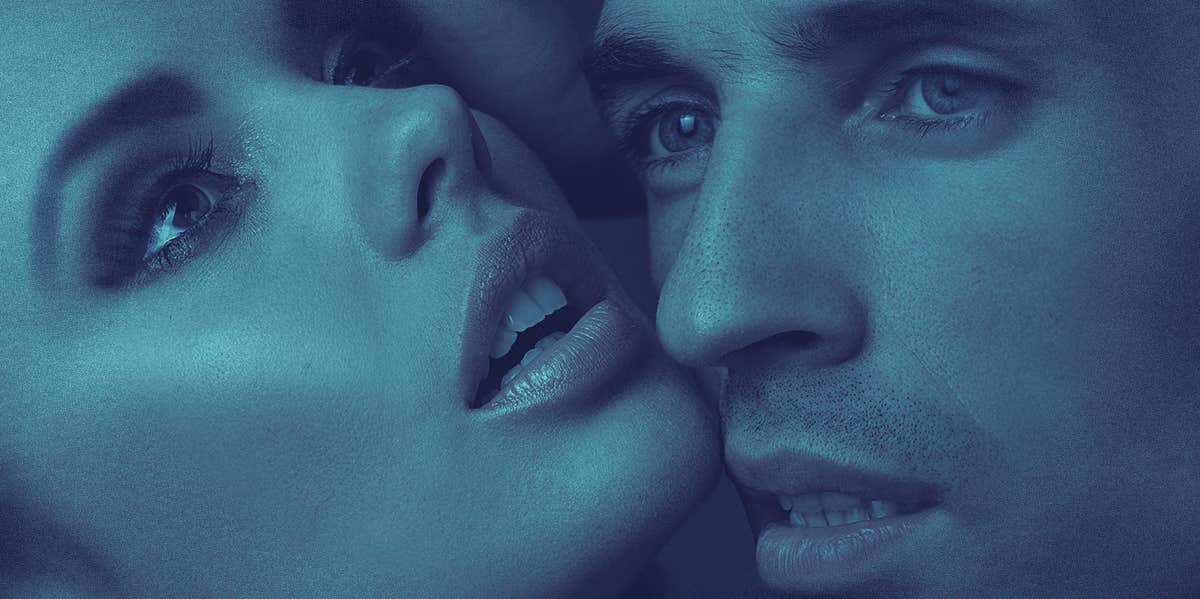 10 Subtle Signs A Master Manipulator Is Trying To Control You face of man and woman, woman looks shocked