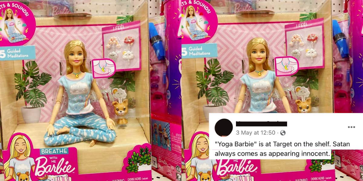 Woman Accuses 'Yoga Barbie' Of Satanism In Facebook Rant