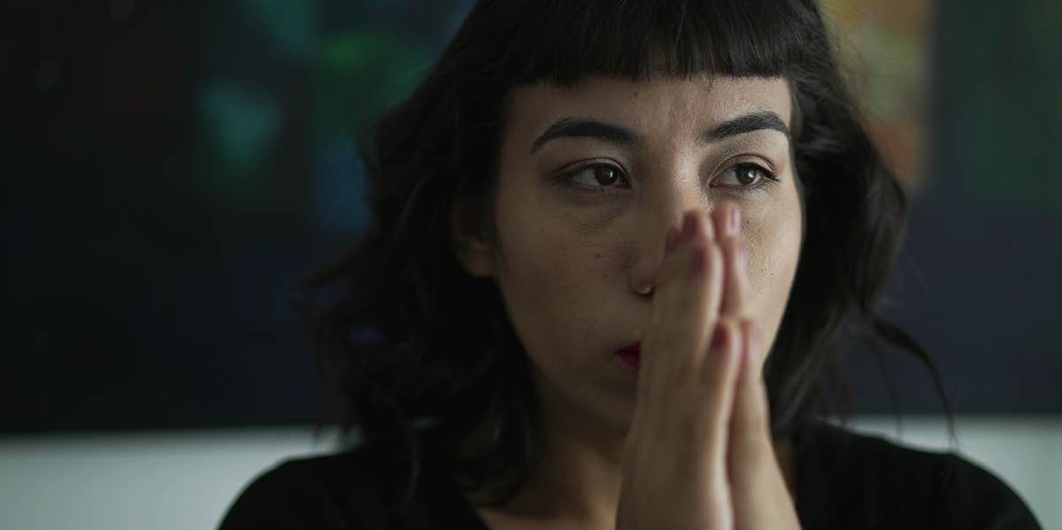 I Hope You Know That You Are Stronger Than Your Anxiety anxious woman