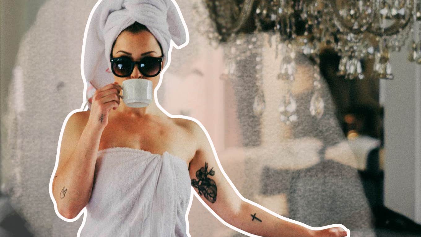You Can’t 'Golden Rule' Your Way Into A Healthy Relationship Woman sipping tea