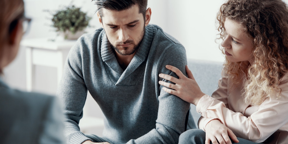 20 Reasons You May Need Marriage Counseling couple at marriage counseling