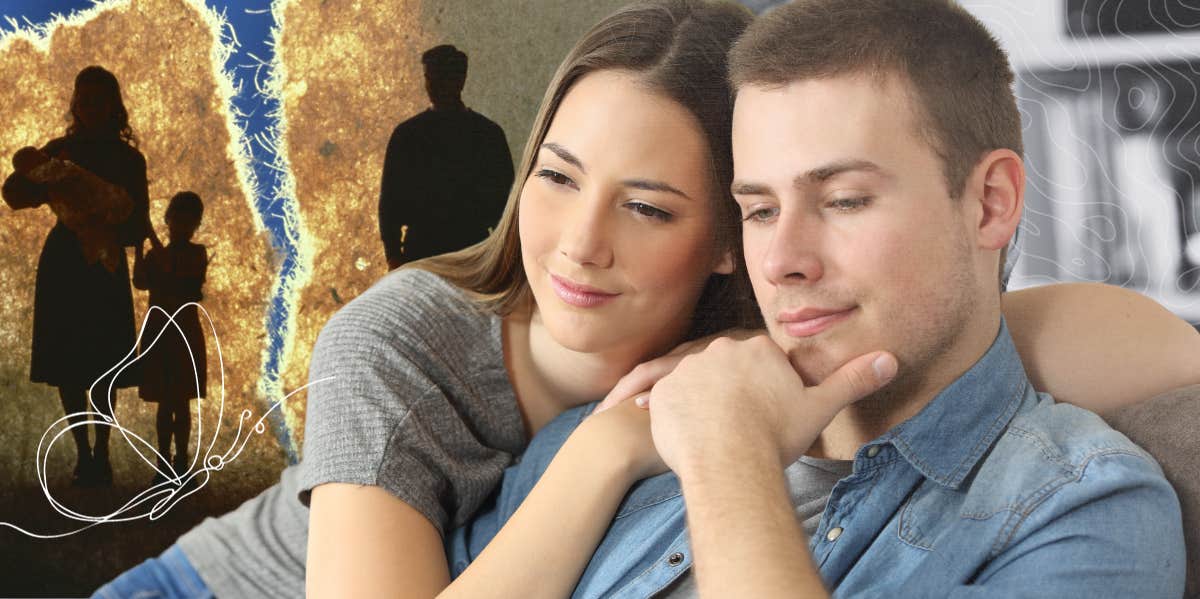 When It Comes To Marriage, Is Your Boyfriend A 'Slider' Or A 'Decider'? Man and woman cuddling