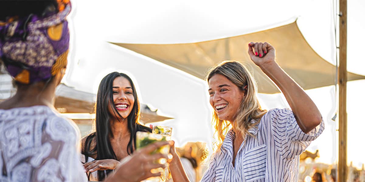 Your Honest Life Horoscope (For People Who Hate Horoscopes) women sitting and talking