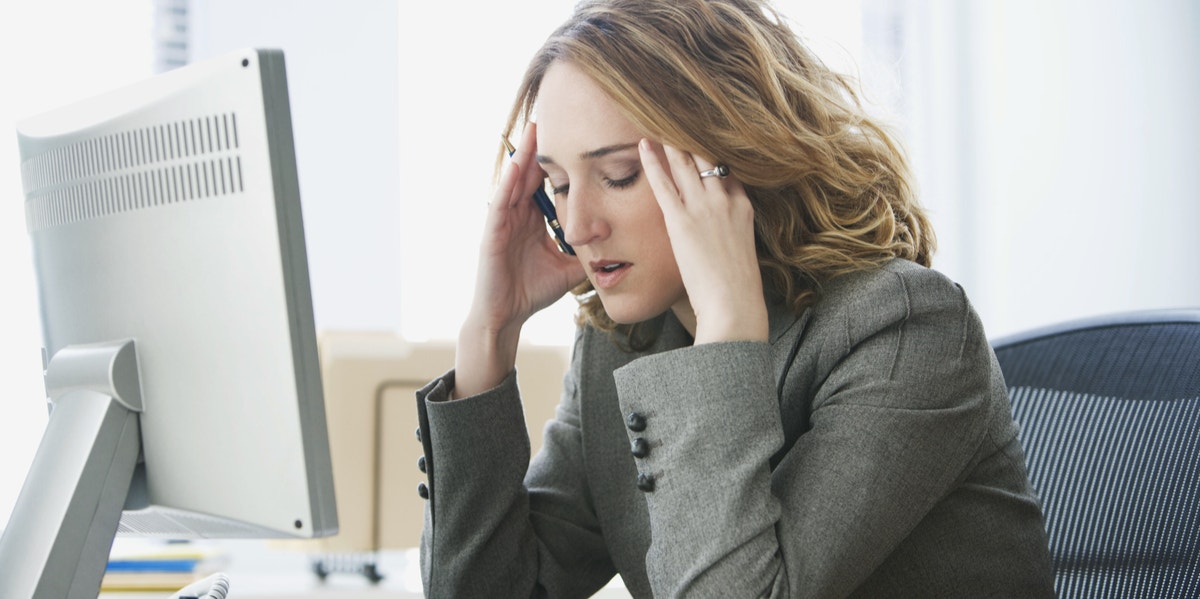 Your Job Is Not Supposed To Make You Happy woman working