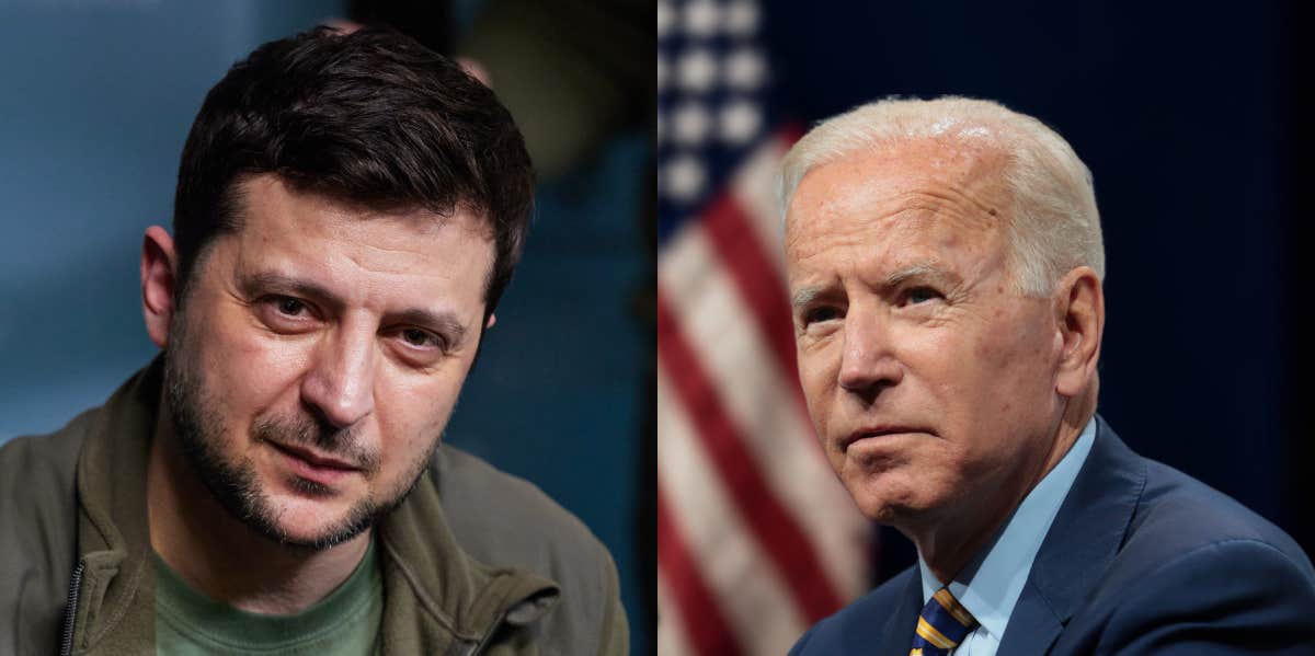 President Zelenskyy and Biden