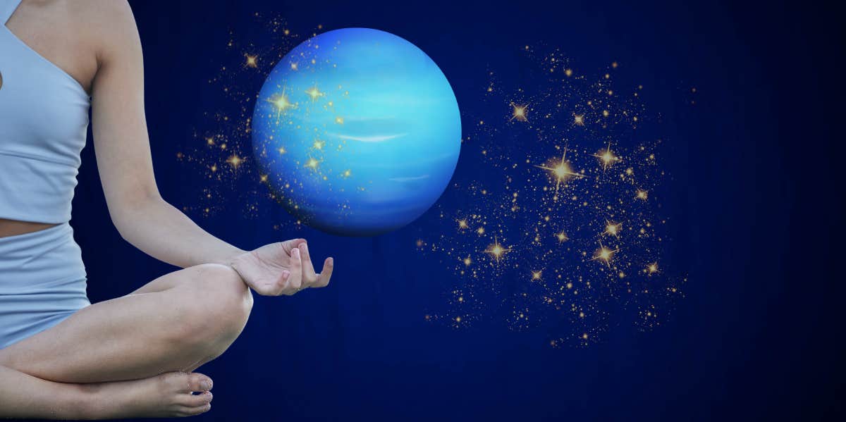 What Each Zodiac Sign Can Manifest This December Now That Neptune Retrograde Has Ended woman manifesting with neptune