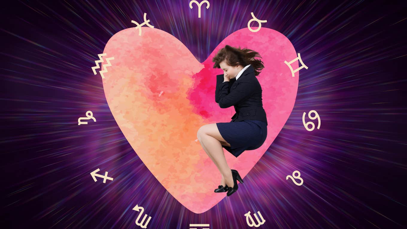 3 Zodiac Signs Who Need A Break From Love On April 16 resting woman