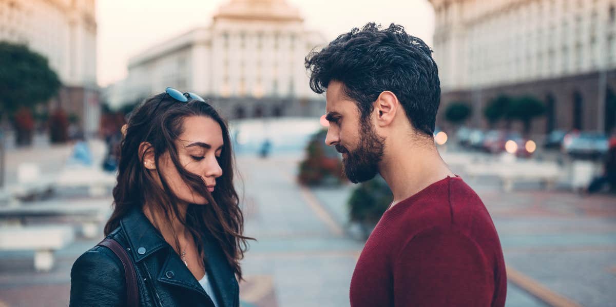 4 Zodiac Signs Who Fall Out Of Love and End Their Relationships The Week Of September 18 - 24, 2023 couple breaking up