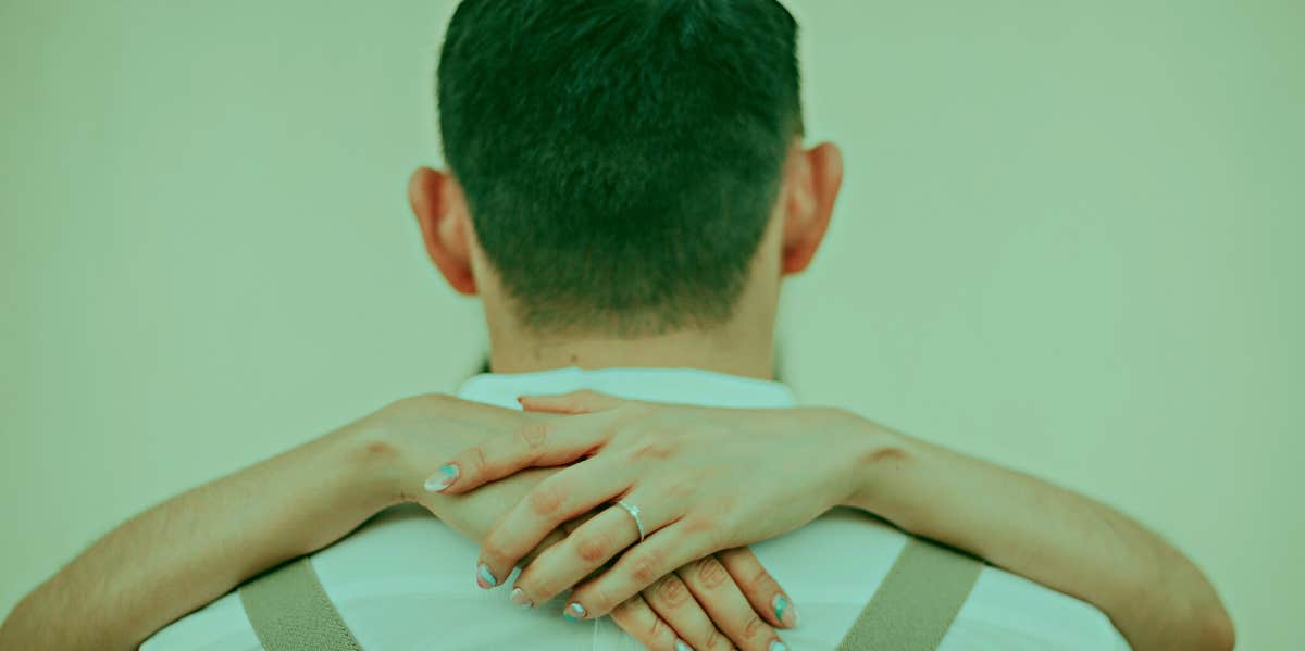 The 3 Zodiac Signs Who Will Be Betrayed During Moon Conjunct Saturn On Friday, July 15, 2022 woman hiding behind man